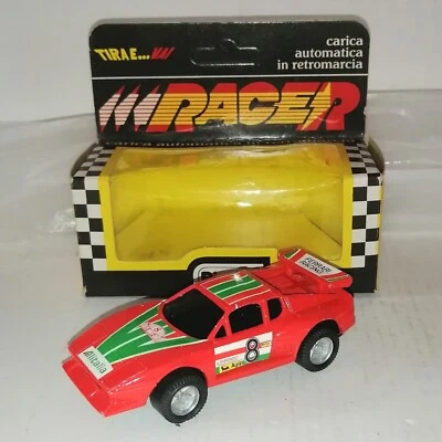 FERRARI 512BB TURBO CARICA AUTOMATICA IN RETROMARCIA POLISTIL SCALA 1/45 - Immagine 1 di 2