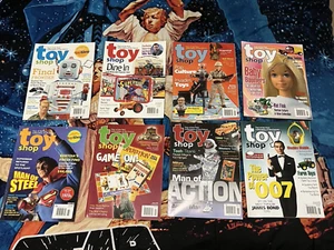 Lot Of 8 Toy Shop Magazine Issues 2006 & 2007 Vintage Collectors Guide Lot - Picture 1 of 9