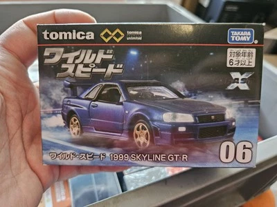# 1/64 TOMY TOMICA - FAST AND FURIOUS 1999 NISSAN SKYLINE GT-R (UNLIMITED 06) # - Immagine 1 di 2