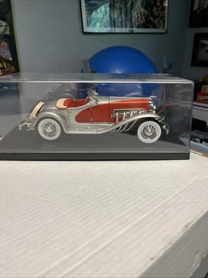 Ertl 1:18 1935 Duesenberg SSJ, Diecast Model Metal Car Red RARE In Case - Image 1 of 4