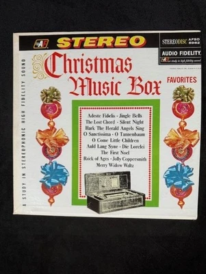 Christmas Music Box ~ Favorites LP Audio Fidelity AFSD 5982 VG+/VG+ — 第 1/4 张图片