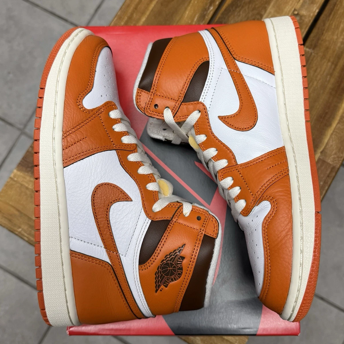 Jordan 1 Retro High OG Starfish W for sale | eBay UK