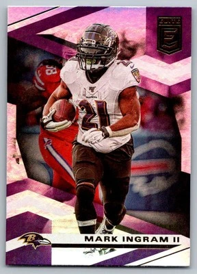 2020 Donruss Elite Mark Ingram II Baltimore Ravens #20 - Image 1 of 2