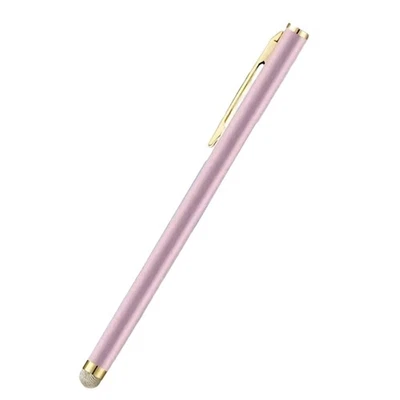 Metal Styluses Pen With Conductive Fabric Tip Golden Clip For TouchScreens - Image 1 of 4