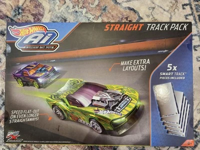 Hot Wheels AI Intelligent Race System - Straight Track Pack. X3 - Image 1 of 2