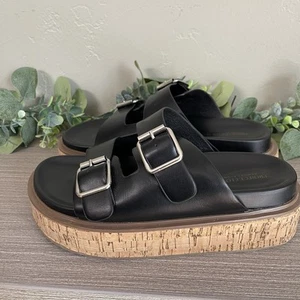 Project Cloud Platform Womens Sandals Summer Memory Foam Black Size 8 - Picture 1 of 7