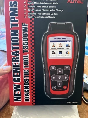 Autel TS508WF 2024 TPMS Tool program Reader OBDII (2-opt) - SHIPS FROM CANADA! - Image 1 of 4