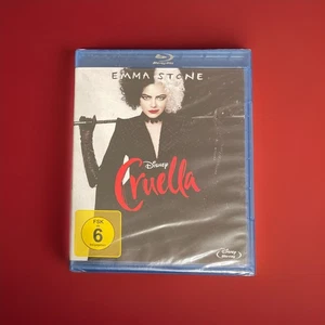 Cruella (Emma Stone) Disney Bluray Neu OVP aus Sammlung Auflösung  - Bild 1 von 2