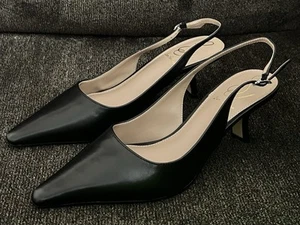 Sam Edelman Women’s Bianka Slingback Pump Shoes Black Color Size -7M - Picture 1 of 16