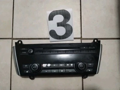 2010 - 2011 OEM BMW 535I 550i GT FRONT TEMPERATURE CLIMATE CONTROL PANEL ac - Image 1 of 4