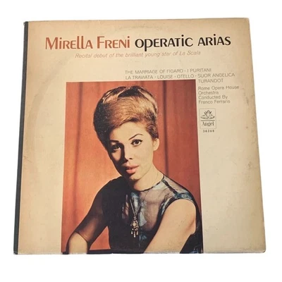 Mirella Freni Operatic Arias LP Vinyl Record Angel Records Classical Opera - Image 1 of 3