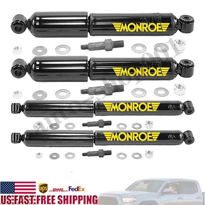 4x Conjunto de amortiguador Monroe delantero trasero para GMC R1500 1987 4,3 L Foto 1 de 4