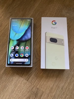 Google Pixel 7 Lemon Grass 128GB Unlocked Very Good Condition - Image 1 of 4