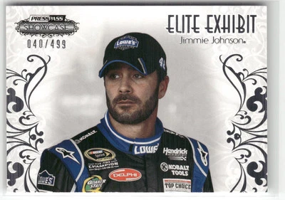 2012 Press Pass Showcase #39 Jimmie Johnson #/499 ☘️1F6 - Image 1 of 2