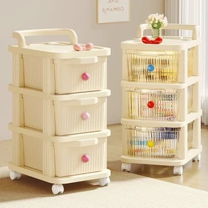 Transparent Drawer Storage Rack Household Storage Cabinet Kitchen Organization - Picture 1 of 16