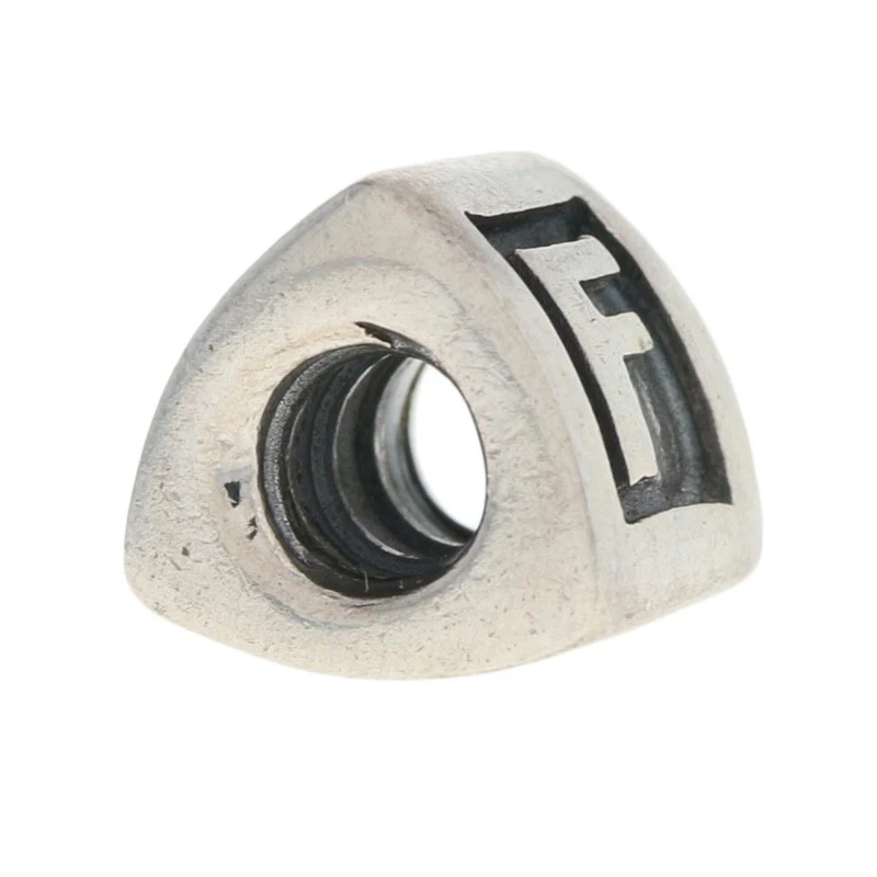 NEW Authentic Pandora Alpha F Charm - Silver Alphabet Letter 790323F Retired - Image 1 of 4