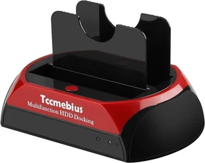 Station d'accueil pour disque dur USB 2.0, TCC-S867-US USB 2.0 à 2.5 3.5 pouces SATA IDE - Photo 1/7