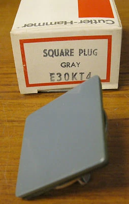 Cutler Hammer E30KT4 enchufe cuadrado Foto 1 de 2