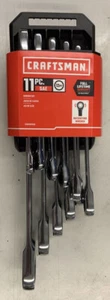 Craftsman CMMT87022 11PC SAE 12PT Ratcheting Wrench Set New Chrome Box End - Picture 1 of 1