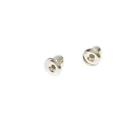 aluminium silicon rubber 1 pair earring studs back  any earring