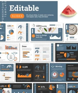 Editable PowerPoint Presentation Template - Picture 1 of 5