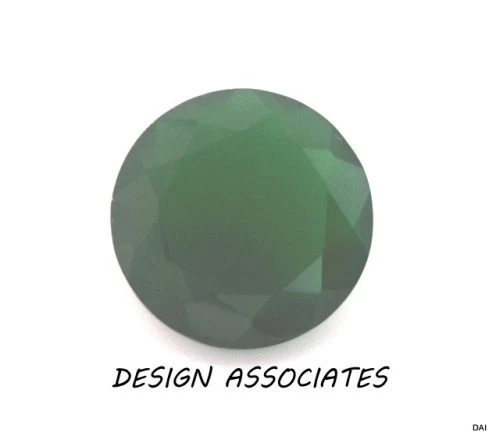 9 MM CORTE REDONDO NATURAL ÓNIX VERDE TODO NATURAL AAA Foto 1 de 1