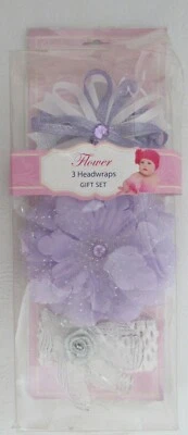 Expressions Headwrap Baby Girl's  Flower  New - Image 1 of 4