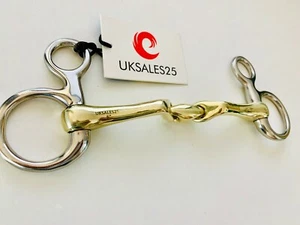 Hängende Wange Trense Gebiss Verbinden abgewinkelt (UKSALES25®) *VERSAND AM SELBEN TAG* - Bild 1 von 10