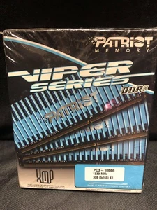 Patriot Memory Extreme Performance Viper Series PC3-10666 DDR3 1333 3GB RAM - Picture 1 of 1