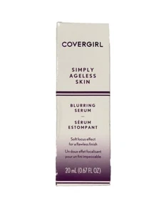 NEW Covergirl Simply Ageless Skin Blurring Face Serum .67 Fl. oz - Picture 1 of 4