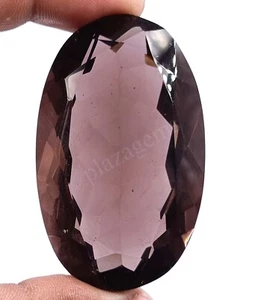 229.55 Ct OVAL Cut lab-created Purple Amethyst Brazil Loose Gemstone 5MTC - Picture 1 of 9