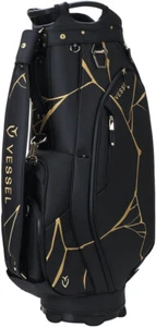 VESSEL Golf Men's Cart Caddy Bag LUX 7 JP 2.0 / 9 x 47 inch 4.8kg KINTSUGI - Picture 1 of 1