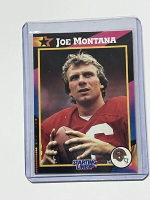 JOE MONTANA - Kenner Starting Lineup Card - SAN FRANCISCO 49ERS - Image 1 of 2