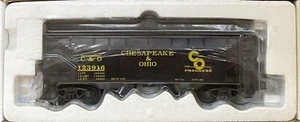 *K-Line K6252-1252 C&O Die-Cast Smooth Sided 2/Bay Hopper Road#123916 - Picture 1 of 7