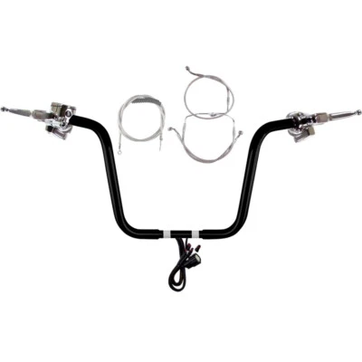 1 1 1/4 дюйма черный 12 дюймов дикий 1 руль CKit 2014-2016 Harley-Davidson Road King без АБС - Изображение 1 из 4