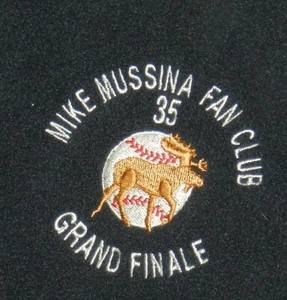 MIKE MUSSINA HOF New York Yankees Fan Club. Pull over Zipper Jacket Adult Small - Picture 1 of 7