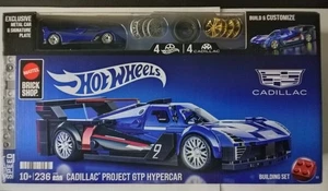 NEU 2025 Hot Wheels Brick Shop Cadillac Project GTP Hypercar Spielzeug-Set Neu im Karton - Bild 1 von 7