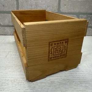 Napa Valley Box Company Madera 20 CD DVD Soporte de Almacenamiento Estante Caja De Colección - Imagen 1 de 12
