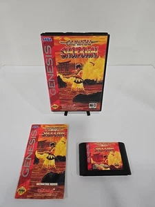 Samurai Shodown Sega Genesis 1994 CIB Complete With Manual Tested Authentic VGC - Picture 1 of 11
