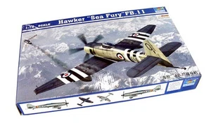 TRUMPETER 01631 Aircraft Model 1/72 Hawker Sea Fury FB.11 Scale Hobby P1631 - Picture 1 of 1