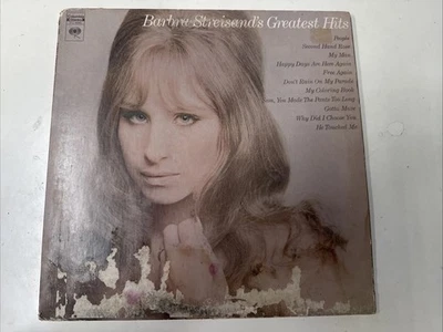 Barbra Streisand's Greatest Hits (Vinyl, 1977) Columbia PC 9968 VG+ LP Record - Image 1 of 4