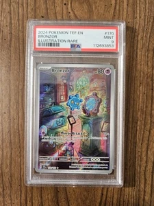 Bronzor 170/162 Sv05: Temporal Forces Illustration Rare PSA 9 - Picture 1 of 3