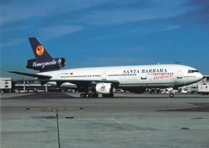 Postal Aerolínea Santa Barbara Airlines DC-10-30 YV-1040C Nº A851 AP1. - Imagen 1 de 2