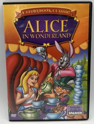 Alice In Wonderland Storybook Classics DVD Not Rated Genius Entertainment 1988 - Image 1 of 3