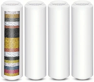 4 Pack Replacement Shower Filter for INAVAMZ/SparkPod/RexSoul Showerhead - Picture 1 of 4