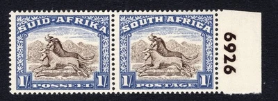 SOUTH AFRICA 1947 Roto SG 120a unmounted Mint cv £15 Plate block 6926 - Image 1 of 2