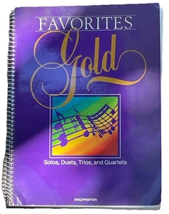 Favoriten Gold Gospel Songbook Soli Duette Trios Quartette 1985 Singspiration - Bild 1 von 7