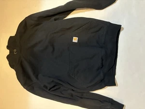 Carhartt Rain Defender Hoodie Herren Small schwarz wasserabweisend Workwear USA - Bild 1 von 8
