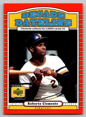 2001 Upper Deck Decade 1970's  Roberto Clemente 117 - Image 1 of 2