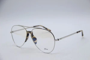 NEW BRIONI BR 0052O 003 GREY HAVANA AUTHENTIC EYEGLASSES 58-13 - Picture 1 of 4